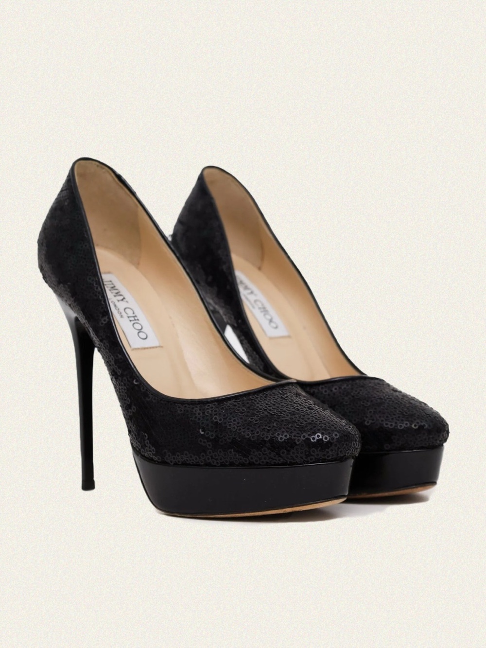 Jimmy Choo Cosmic Sequin Platform Pumps